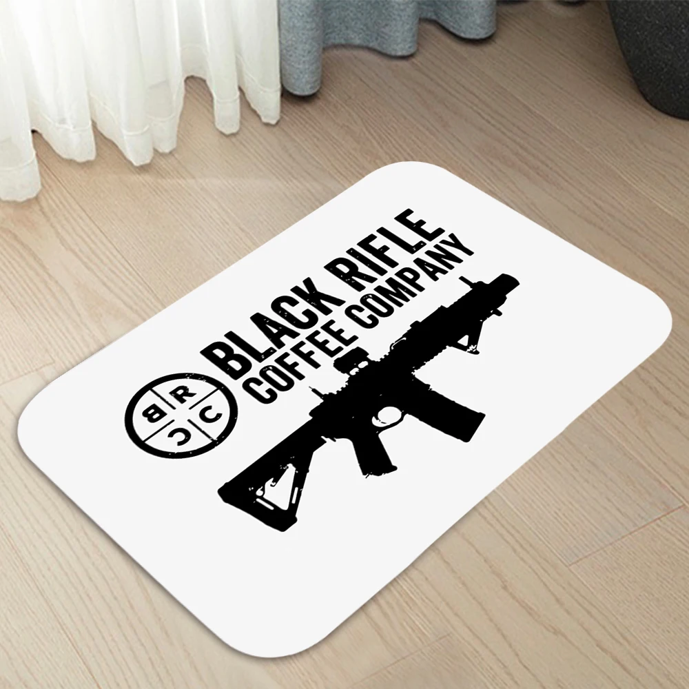 Black Rifle Coffee Company Doormats Home Carpet Entrance Door Mats Modern Decor Carpet Bathroom Floor Mats 204