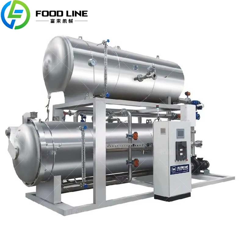 Professional High Temperature Autoclave Industrial Sterilizing Retort for Food Processing