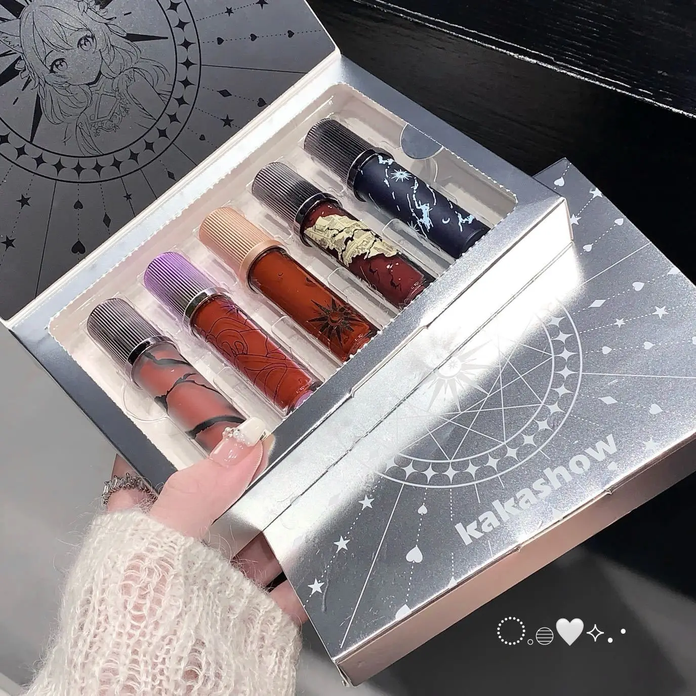 Kakashow Yun Ni Zhi Wang Lipgloss Set Zachte Mist Matte Lipstick Lipgloss Pure Desire Stijl Lip Modder Geschenkdoos