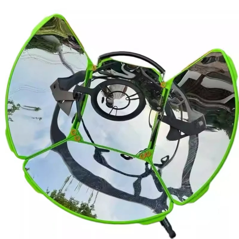 High Efficiency Parabolic Solar Oven - Boils Water & Cooks Food Faster, Portable Outdoor Cooking Stove for Camping