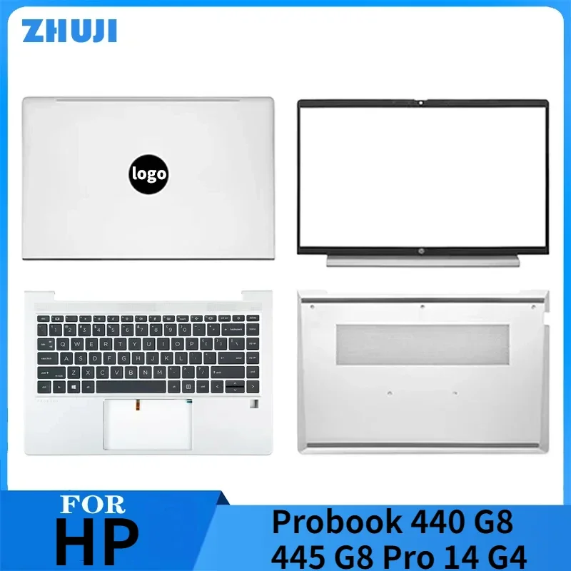 

NEW Laptop Case For HP Probook 440 G8 445 G8 Pro 14 G4 LCD Back Cover Front Bezel Bottom Case Palmrest Upper Top Lower Housing