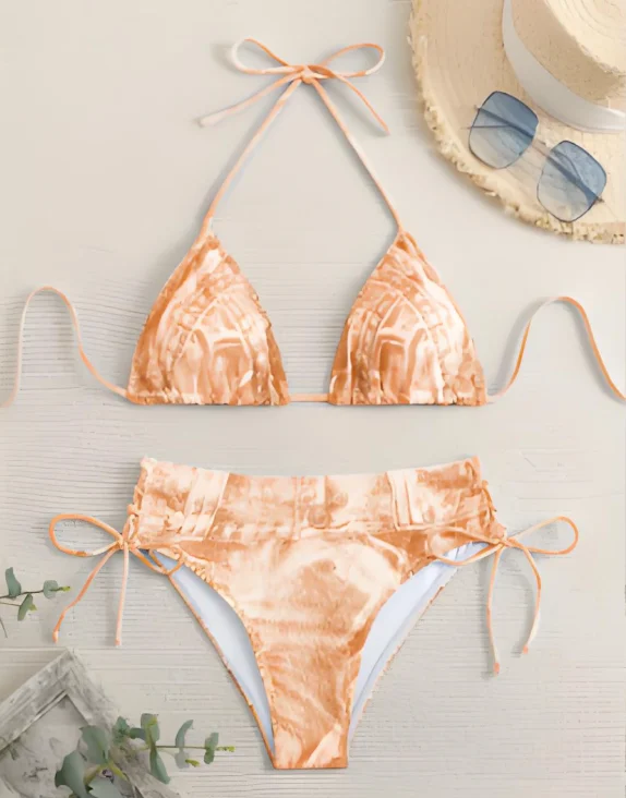 ملابس سباحة أنيقة مكونة من قطعتين - ملابس سباحة نسائية وملابس سباحة نسائية | ملابس عطلة المنتجع #5