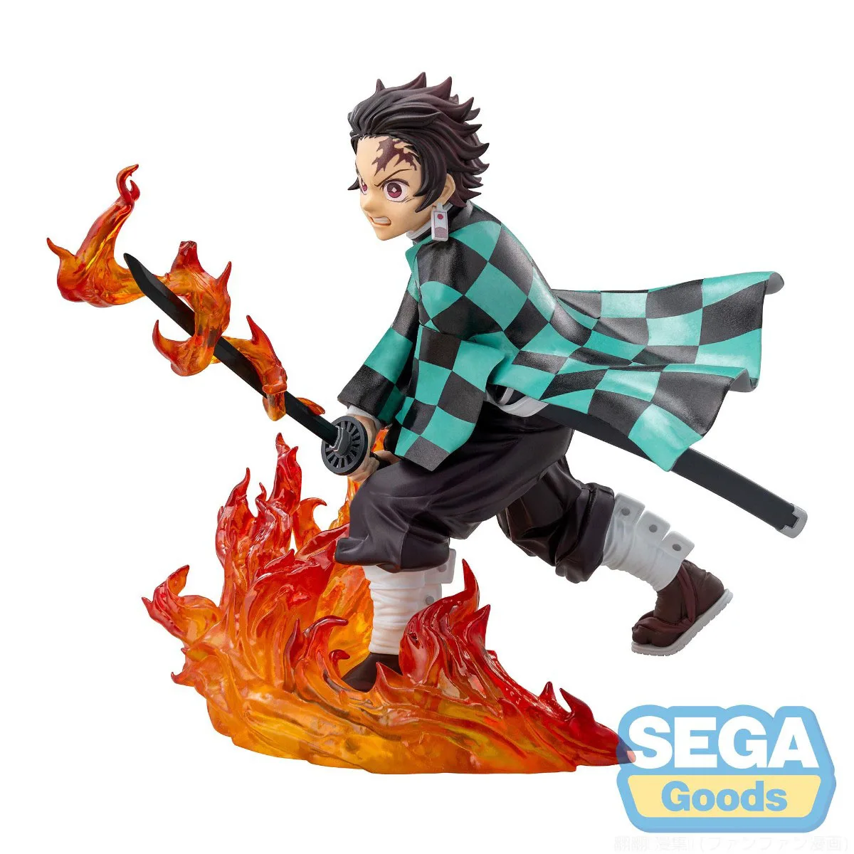 In Stock Original Sega  Xross Link Demon Slayer: Kimetsu No Yaiba Kamado Tanjirou Anime Figure Action Figure Model Toys