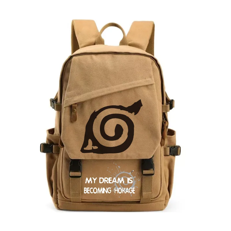 

Japanese anime Naruto Handsome Cartoon patterned backpack Anime peripherals Small gift