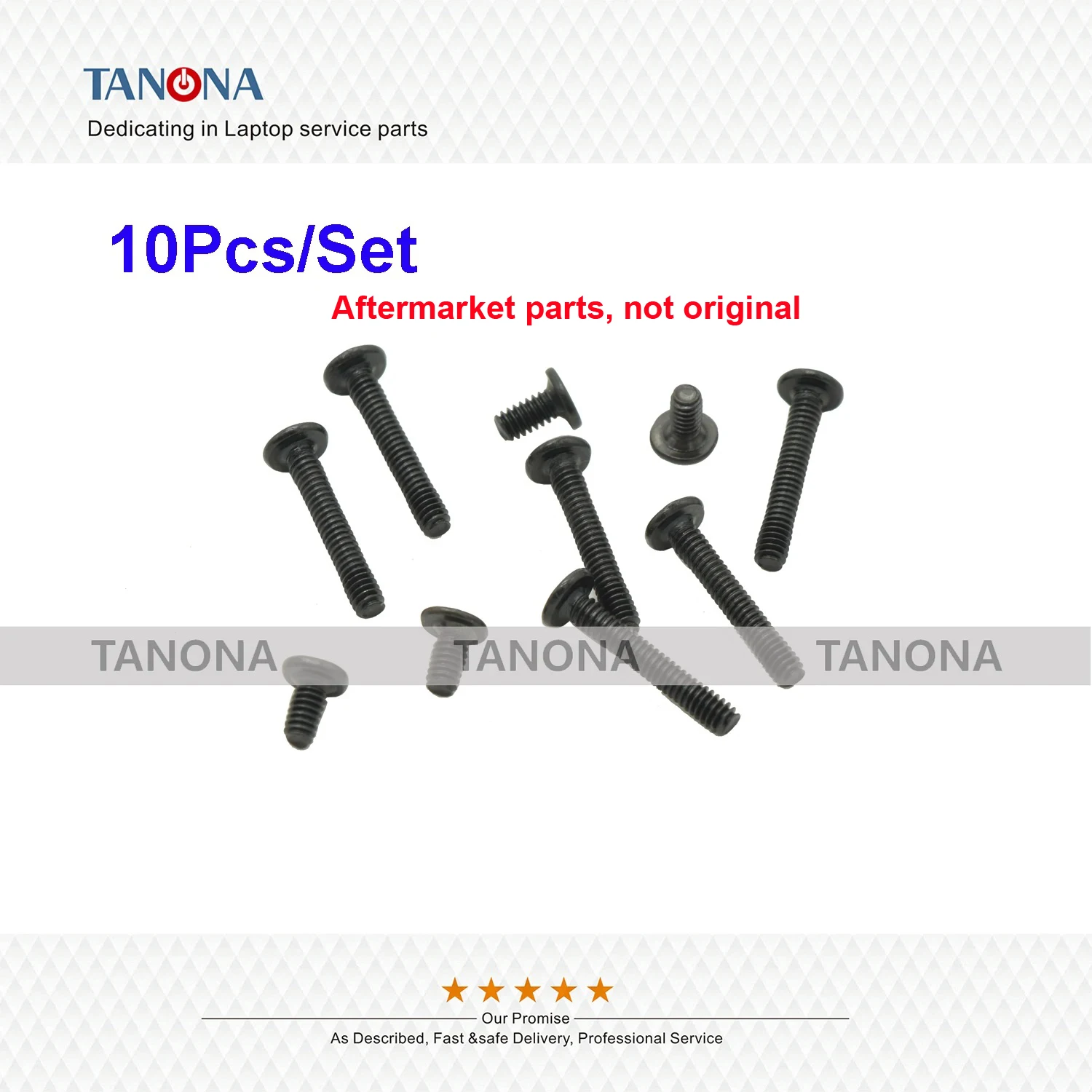 10PCS/set New Screws For Lenovo Legion 5-15ITH6H 5-15ITH6 5-15ACH6H 5-15ACH6 5-15ACH6A Base Cover Bottom Lower Case