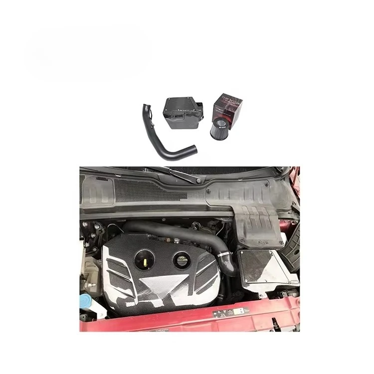 

Clean and clear surface texture 100% dry carbon fiber cold intake system for Aurora 2.0T