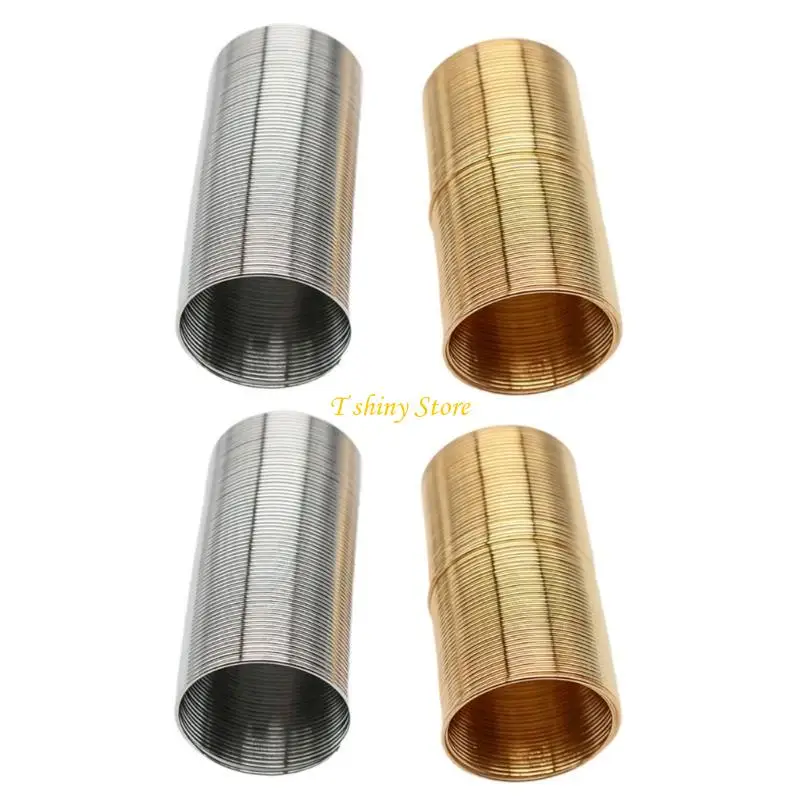 

N58F 4/6pcs Memory Steel Wire Set for Handmade Finger Embellishments Rings Connector