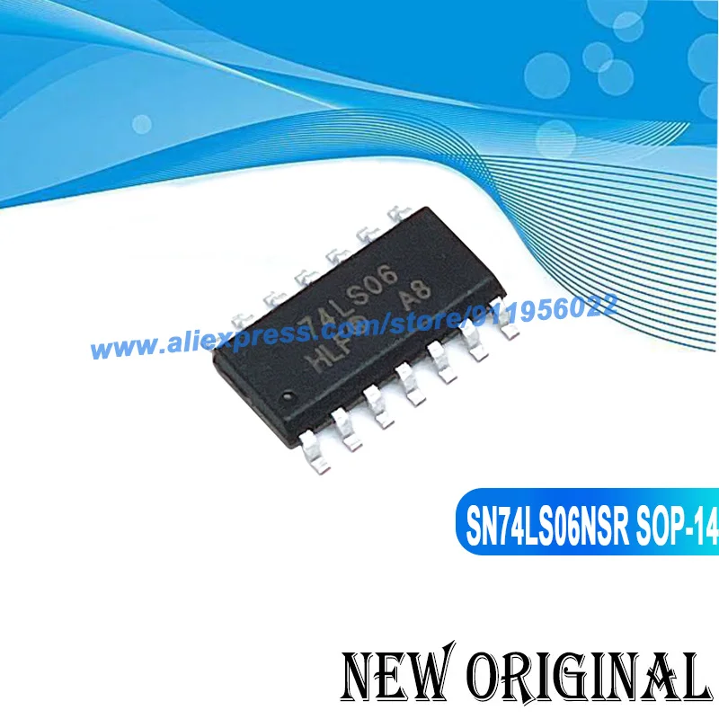 (5 Pieces) SN74LS06NSR 74LS06 SOP14 5.2MM