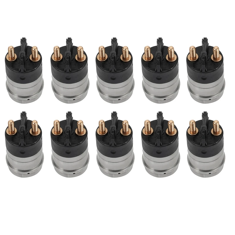 

10Pcs Diesel 0445120007, F00RJ02697 Fuel Injector Solenoid Control Valve For Dodge Ram 2500 3500 With Cummins 5.9L