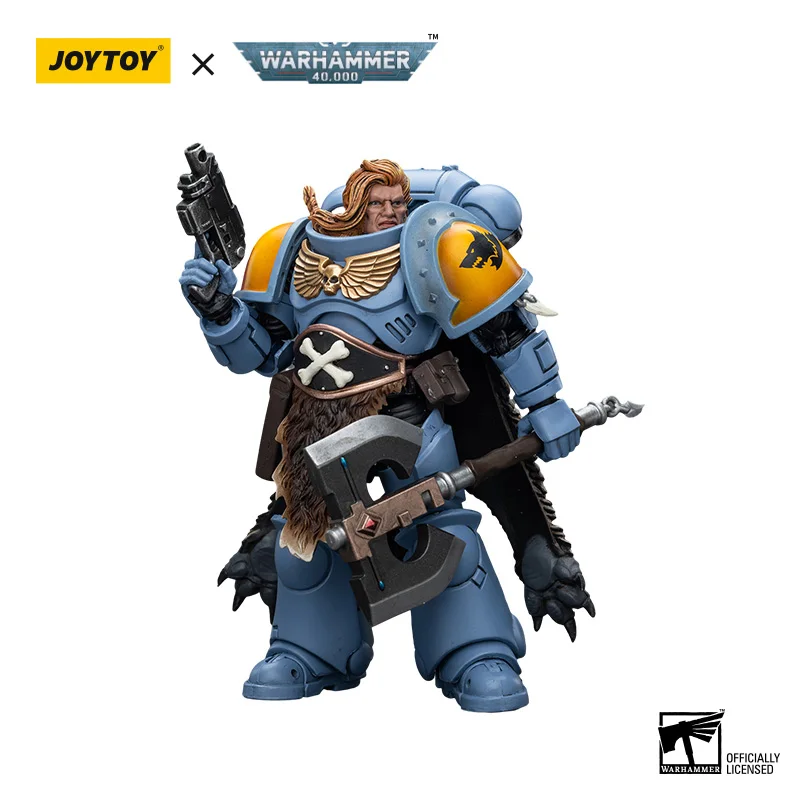 JOYTOY Warhammer 40k 1/18 Action Figures 11.7cm Space Marines Space Wolves Claw Pack