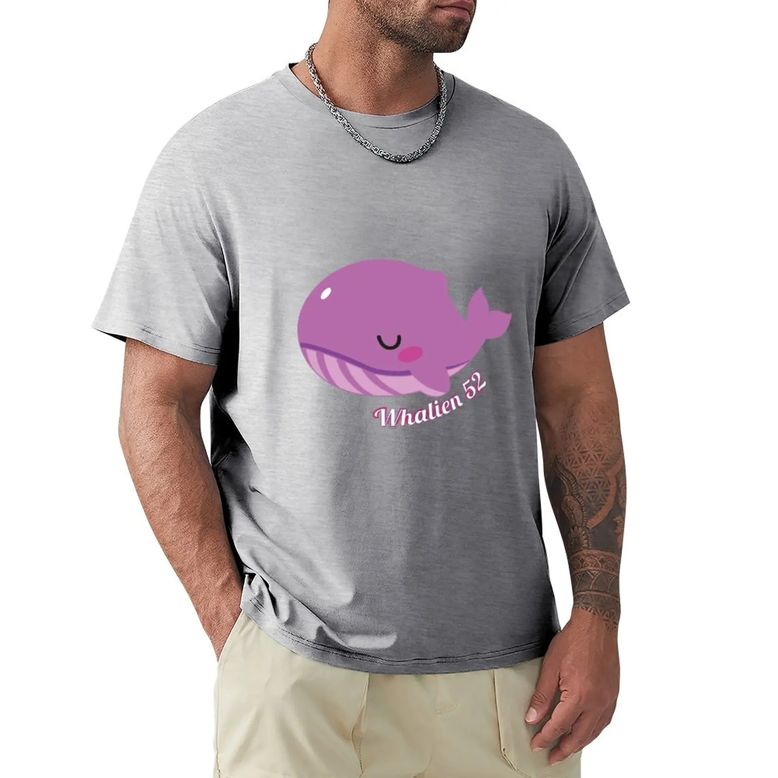

whalien 52 T-Shirt quick-drying sweat heavyweights T-shirt men