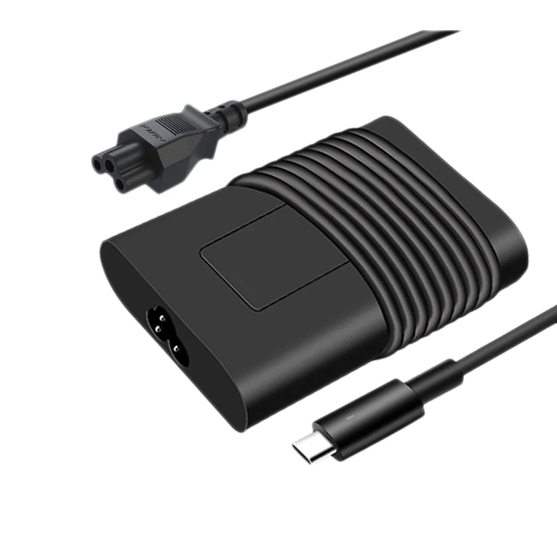 ชาร์จแล็ปท็อป65W สำหรับแล็ปท็อป Dell Type-C Charger adaptor ไฟ20V 3.25A/ป้องกันได้หลายระดับ/ชาร์จได้แฟลช