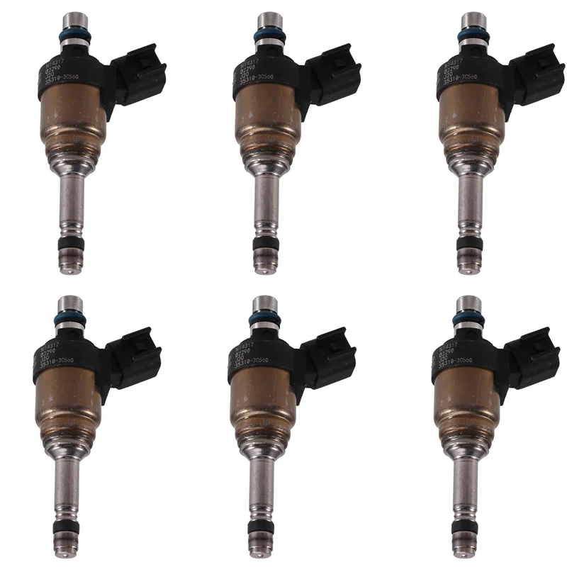 

AB96-Fuel Injector Kit 6PCS 35310-3C560 353103C560 For Hyundai Genesis Coupe For Kia Auto Replacement Parts