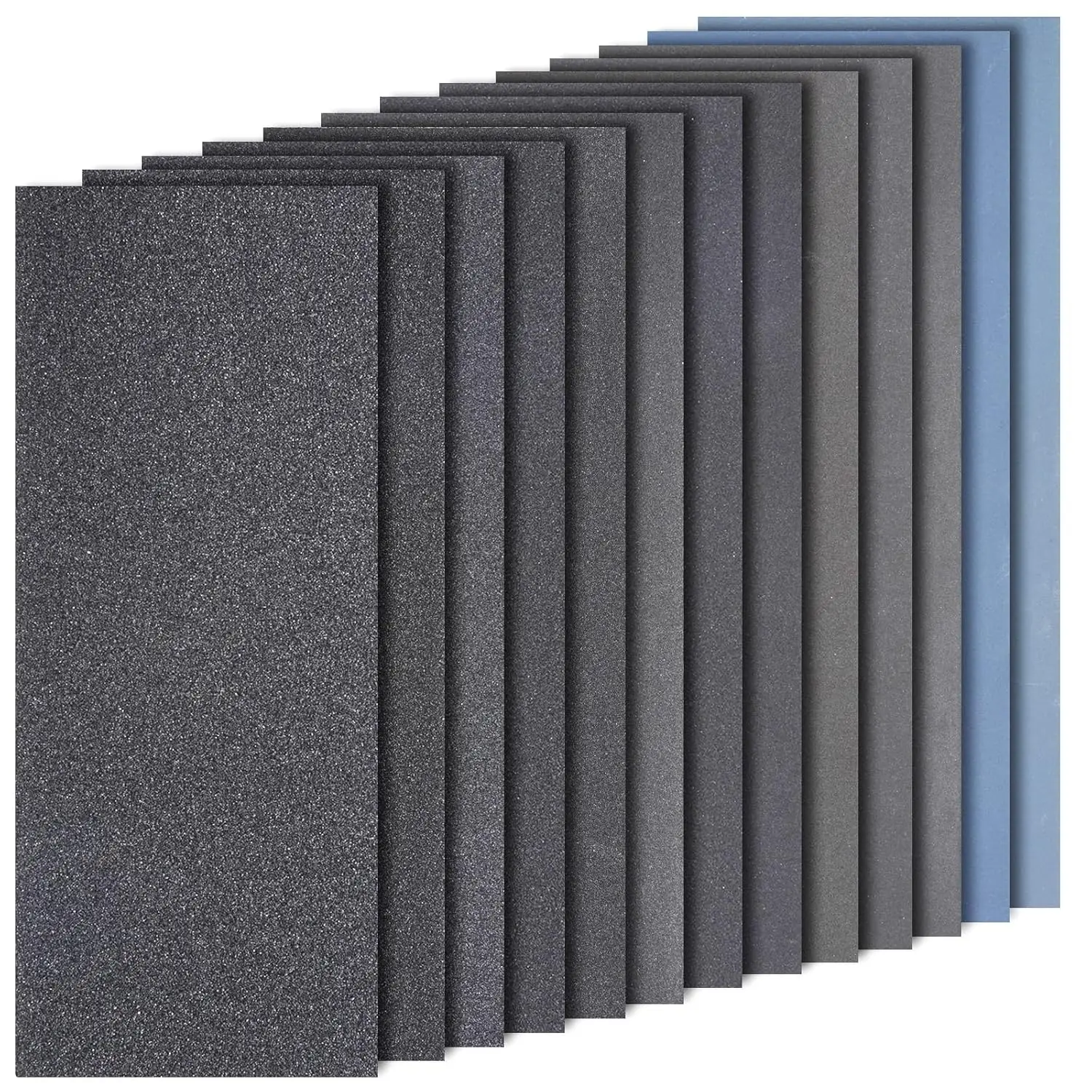 

Sand Paper Assortment, 52 Sheets with Grits 120 to 3000, Dry & Wet Sanding for Woodworking and Polishing