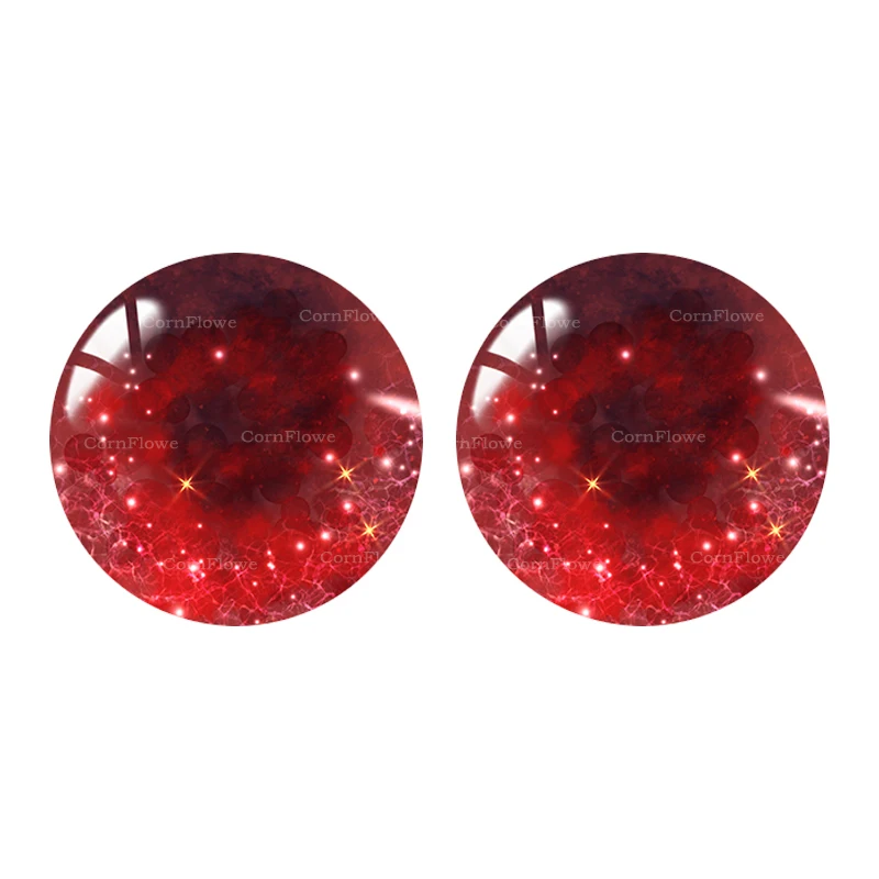 20 Pz 8-25mm Bambola Occhio di Vetro Rotondo Drago Occhi di Gatto In Paia Flatback Cabochon Decorazione Portachiavi Accessori FAI DA TE RO001
