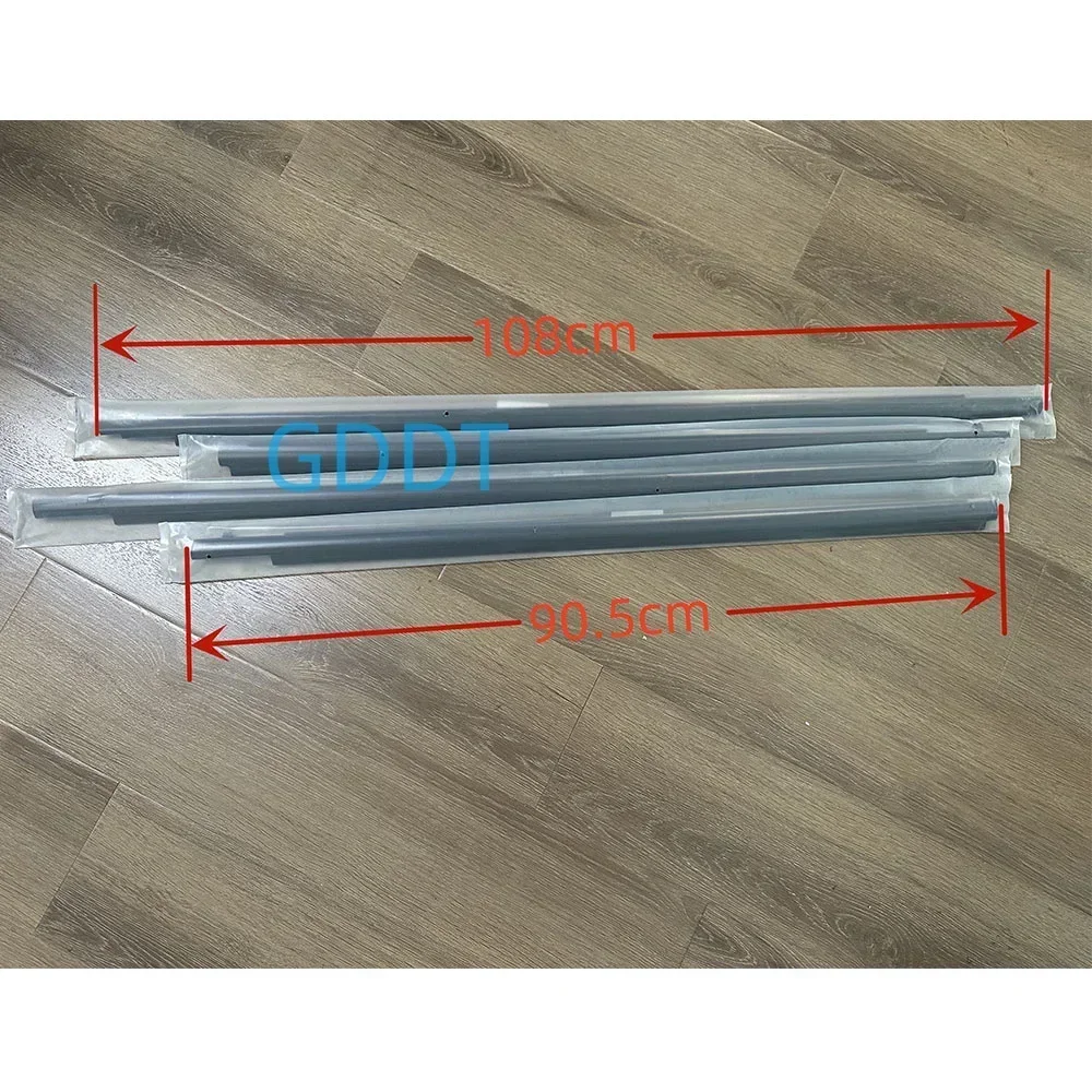4 Pcs Windows Rubber Outside for Toyota Previa 2006-2019 68164-28040 Glass Protector Weatherstrip for ACR50 For Estima Tarago