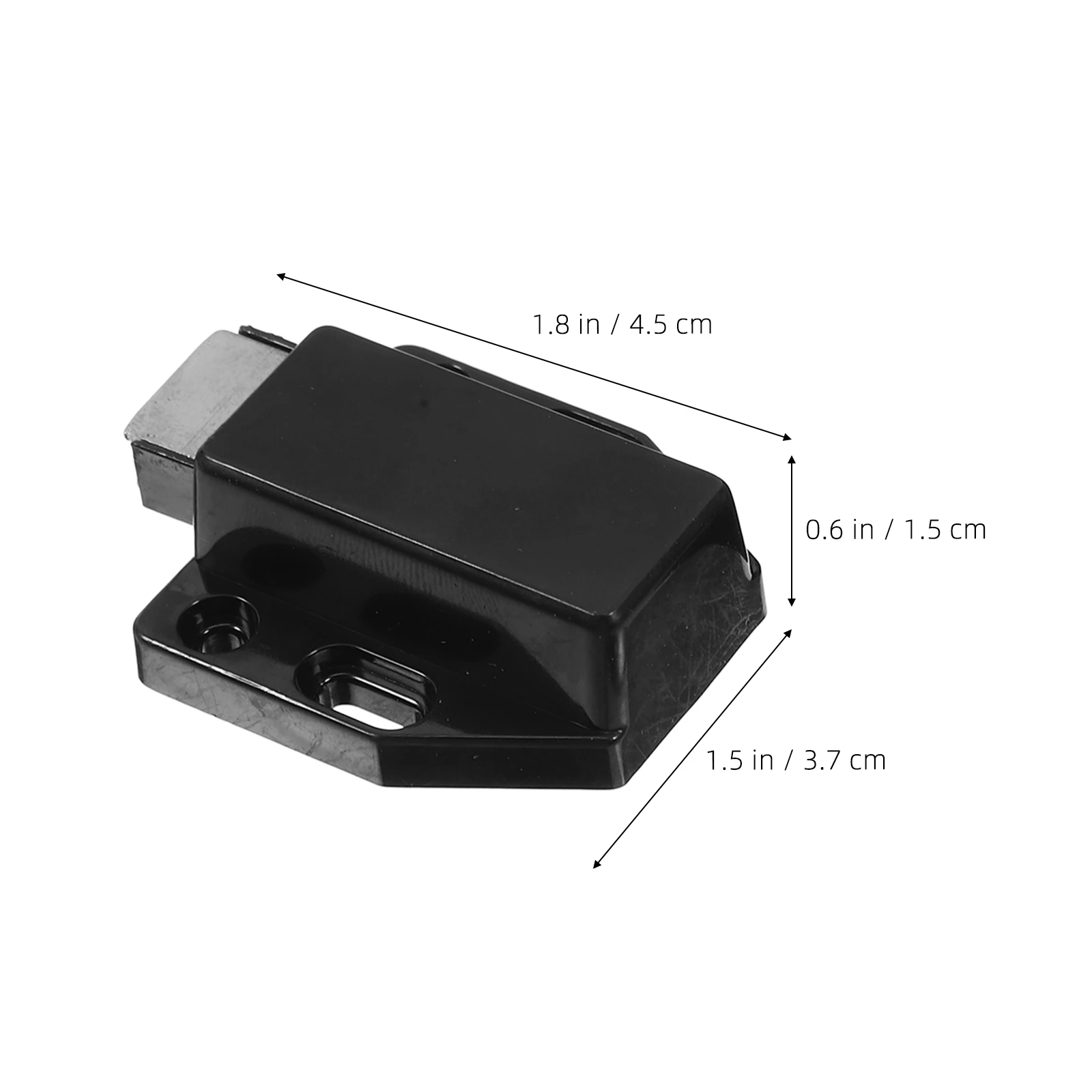 

10pcs Glass Magnetic Door Push to Open Hardware 201 Magnet Door Latch Cabinet Push To Open Latch Stainless Steel Closures