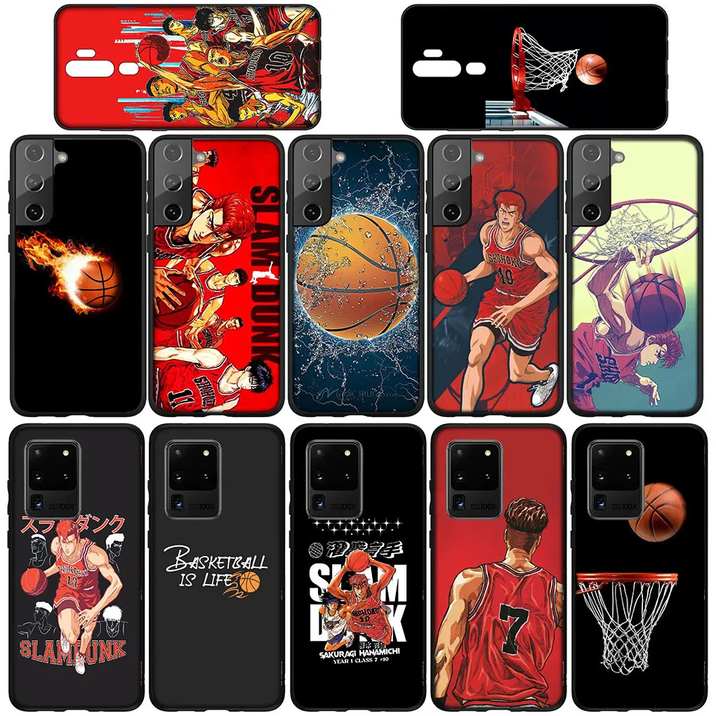 Slam Dunk Basketball Phone Cover Case for Motorola Moto E32 G30 G50 G60 G40 G51 G52 G41 G42 G22 G71 E7 G100 G10 G20 Casing