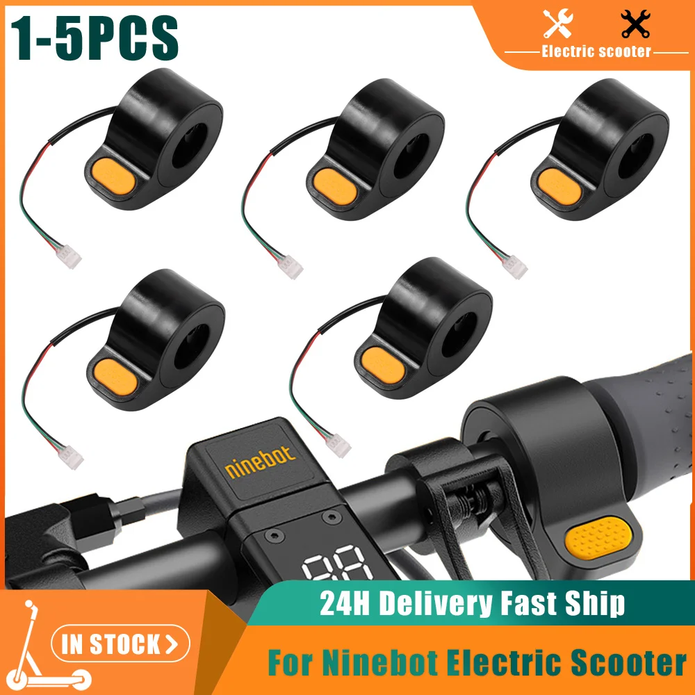 1-5pc Thumb Hoverboard Throttle Booster Accelerator for Ninebot MAX G30 Electric Scooter Finger Throttle Accelerator Accessories