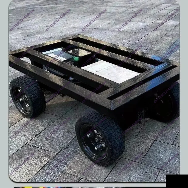 Research Remote Control Chassis – Unmanned Steering Climbing 4WD Platform with Joystick Control for Teaching