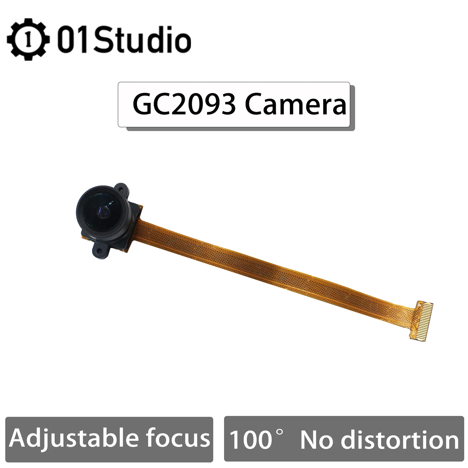 

Модуль камеры GC2093 для платы разработки AI CanMV K230Регулируемый фокус 1080P 60FPS