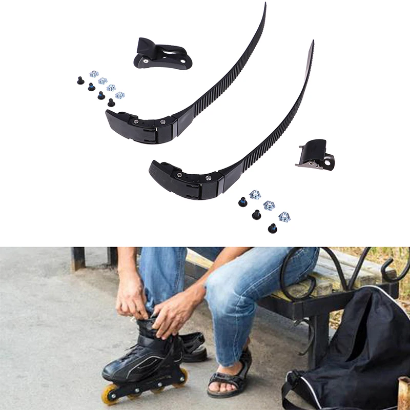 Replacement Skates Strap Set Inline With Buckle Skating Shoes Accessories Strap