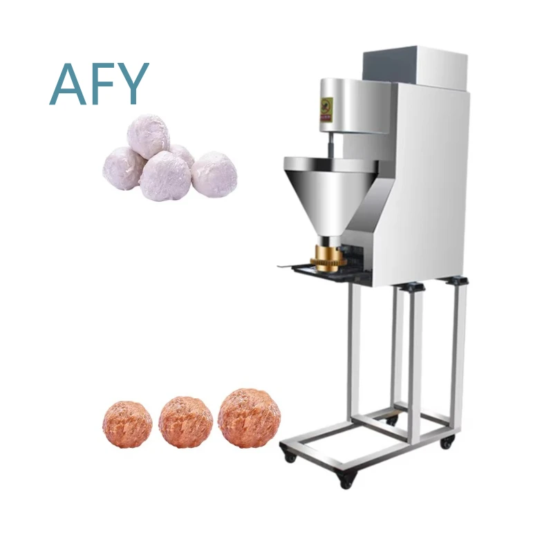 Automatic Meatball Maker Machine for 20mm 25mm 30mm Diameter Meat Balls Fish Balls Sausage Stuffer Food Forming Tool Kitchen
