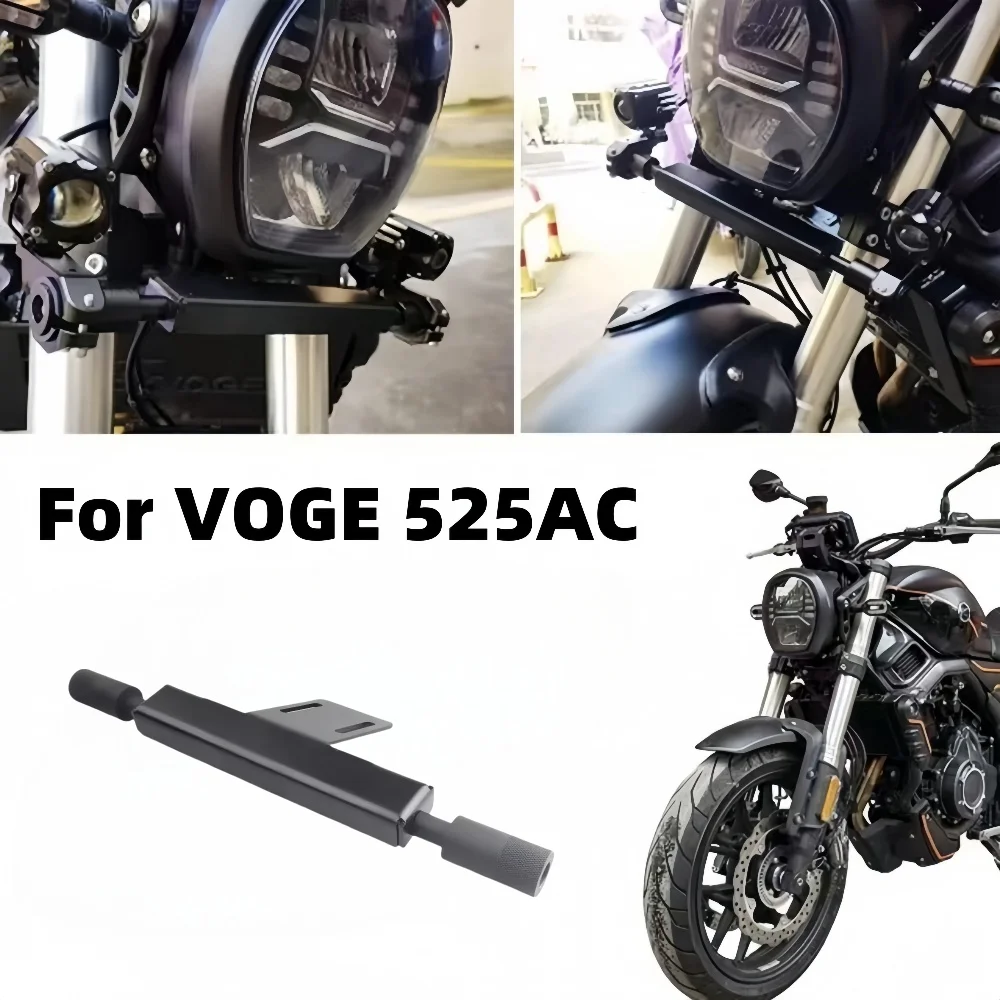 New Fit 525AC Motorcycle Spotlight Bracket Spot Light Fendinebbia Adattatore Staffa Di montaggio For VOGE 525AC AC525 525 AC