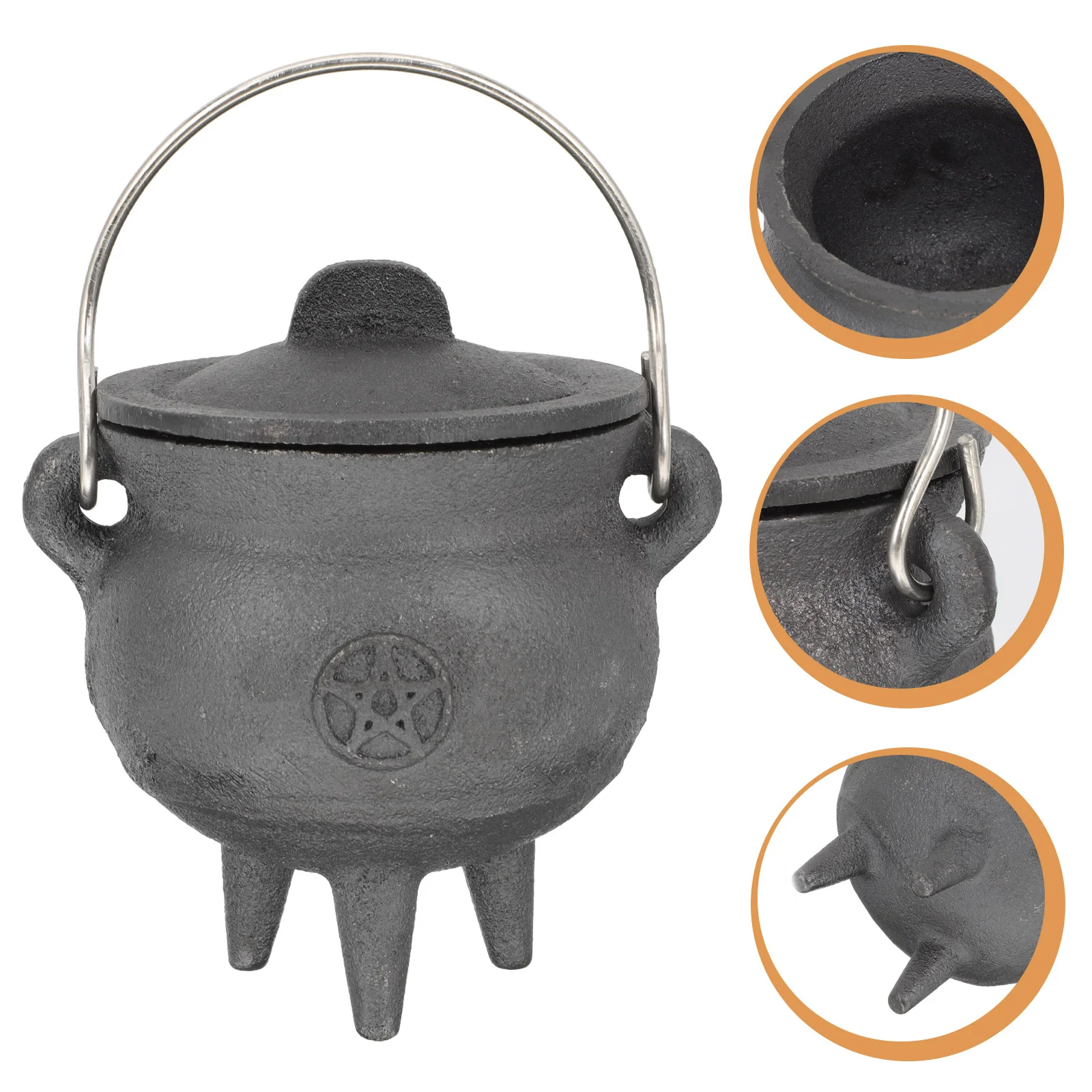 Witch's Cauldron Stuff for Decoration Pot Cauldrons Witchcraft Ornament Decorate