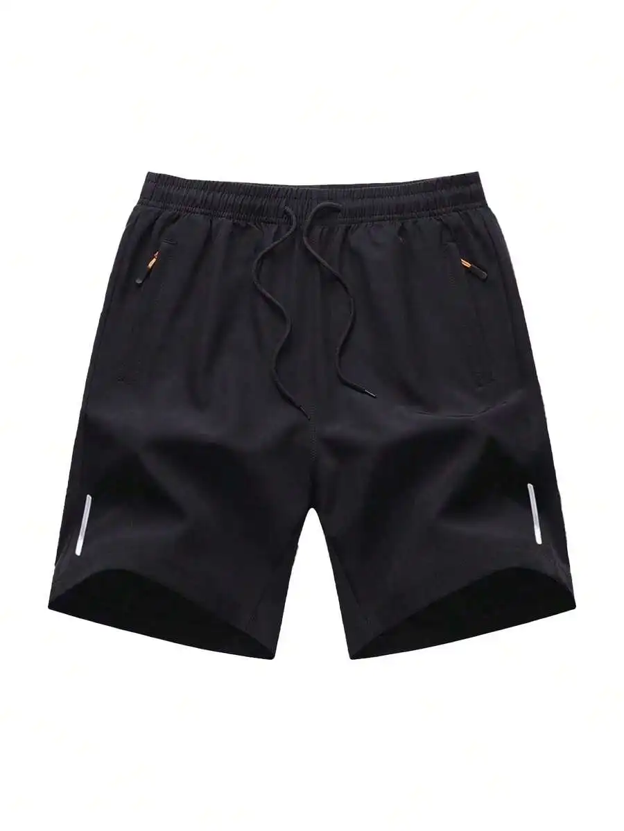 1pc Men's Summer Thin CasualBermuda Shorts Fashion Sports Outdoor Running Unisex Shorts