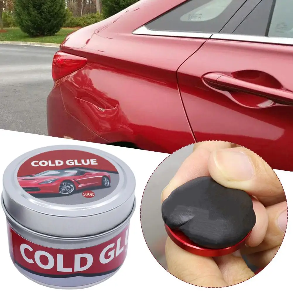 Cold Adhesive Dent Puller Car Body Dent Removal Vehicle Cold Dent Automotive Repair Effective Glue Cold Glue Car Accessorie I0C2