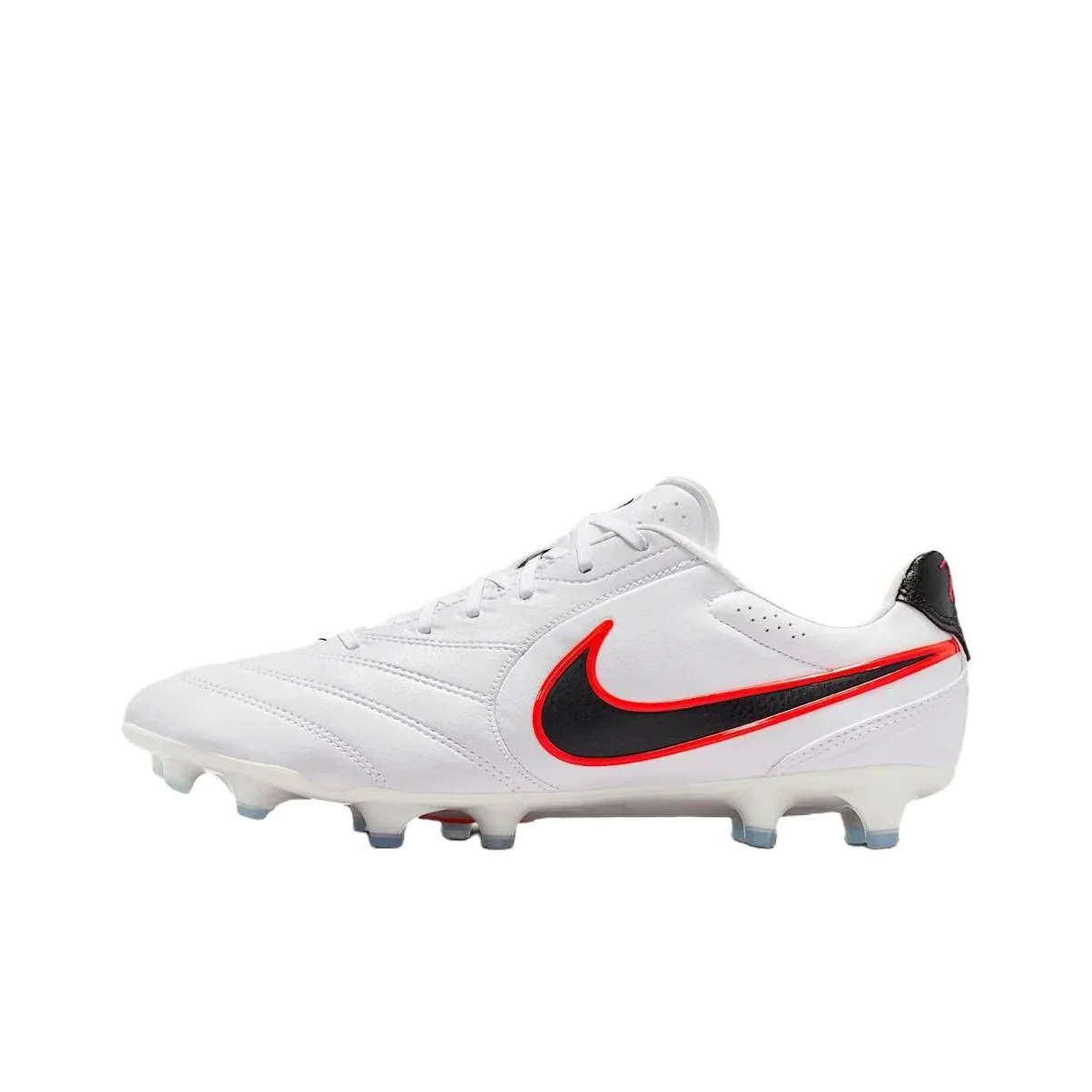 Zapatos de Fútbol Nike Tiempo Ligera Unisex Blanco Rojo HQ3158-106
