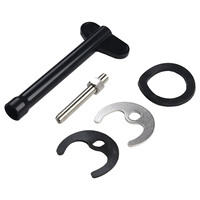 M12Tap Faucet Fixing Fitting Kit Bolt Washer Wrench Plate Set Kitchen Basin Tool 50*40*2mm Tool For Repairing Faucets