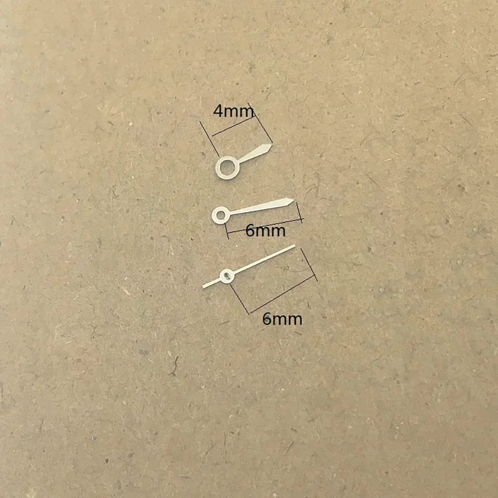 Watch Accessories Watch Hands Hours, Minutes and Seconds 3-Pin Suitable for 763 Quartz Movement Watch Pointer