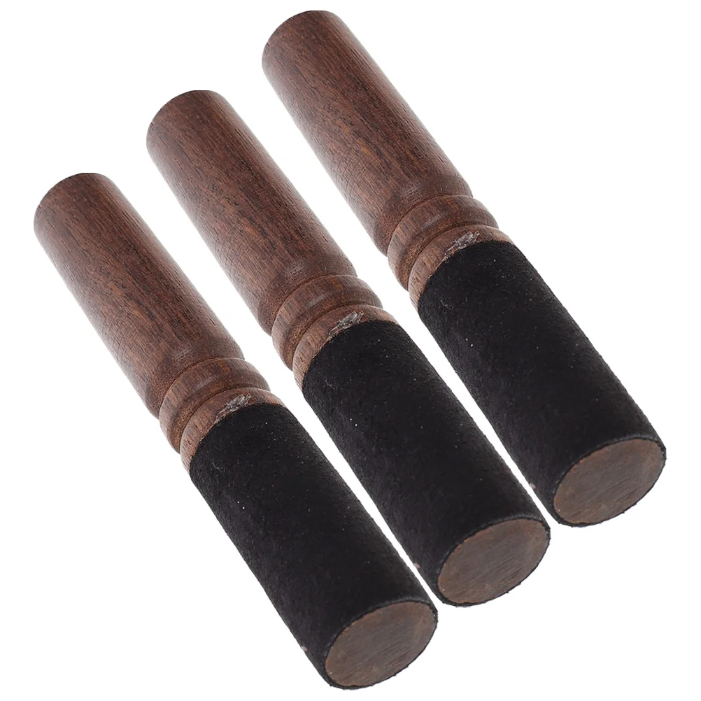 

3Pcs Nepalese Wooden Singing Bowl Mallet Comfortable Handling Precise Control for Meditation Yoga Sound Healing Instruments