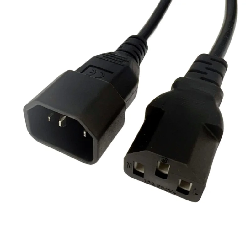 fengyi IEC C14 C13 تمديد الحبل 3m 5m UPS كابل IEC 320 C13 كابل تمديد الطاقة لشاشة الكمبيوتر الشخصي DMX DJ ضوء المرحلة