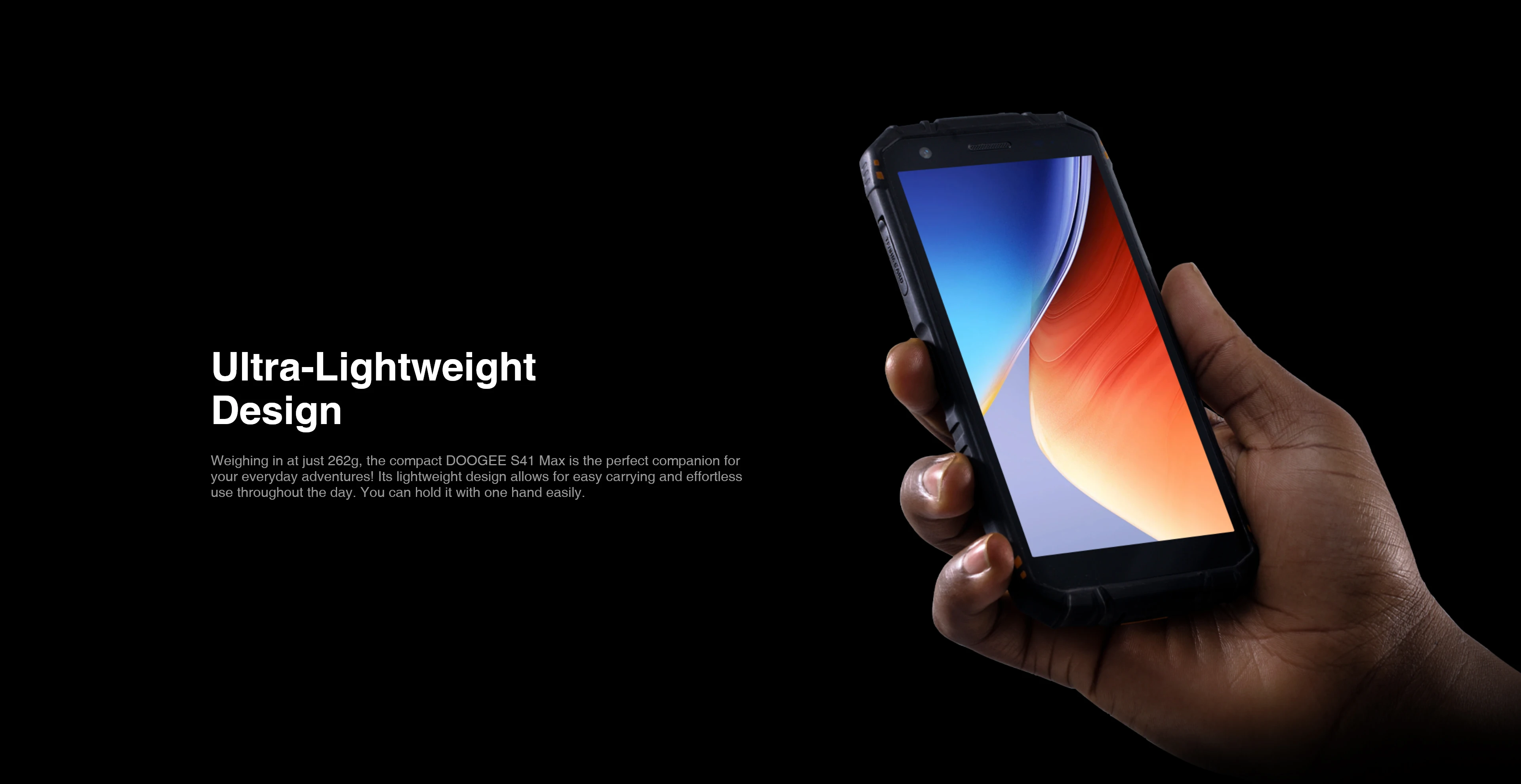 Global version DOOGEE S41 Max Rugged Phone Helio G99 13MP AI Triple Camera 16GB(6GB+10GB)+256GB 6300mAh 4G Android 13 Smartphone