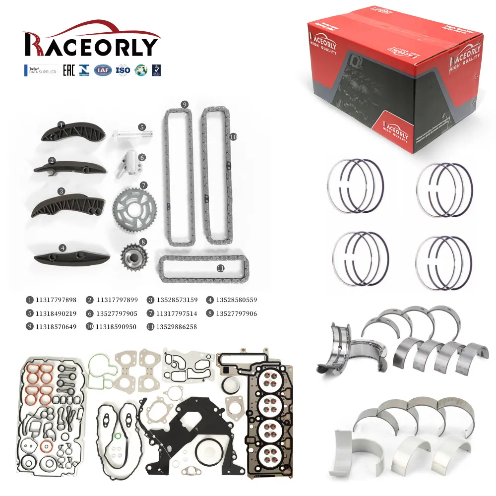 

RACEORLY Engine Rebuild Kit STD For BMW X1 X3 X5 2.0 N47 Diesel 11128509148