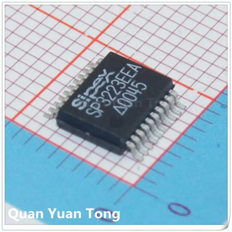 5pcs/lot New SP3223EEA SSOP20 RS232 interface chip integrated circuit patch electronic components