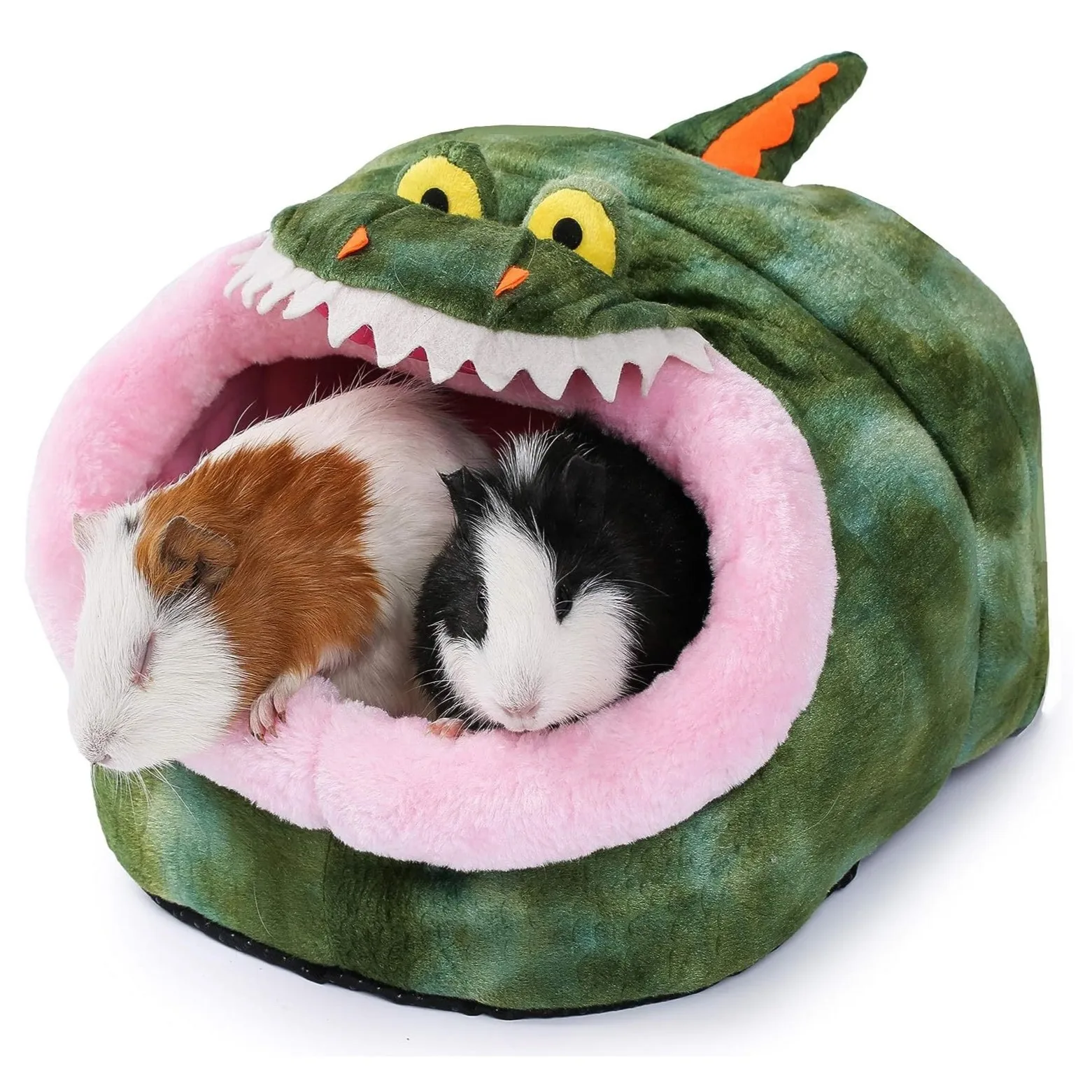 Guinea Pig Bed Hideout,Small Pet Bed for Small Animal Rabbit Guinea Pig Hamster,Warm Guinea Pig Bed House with Removable Pad