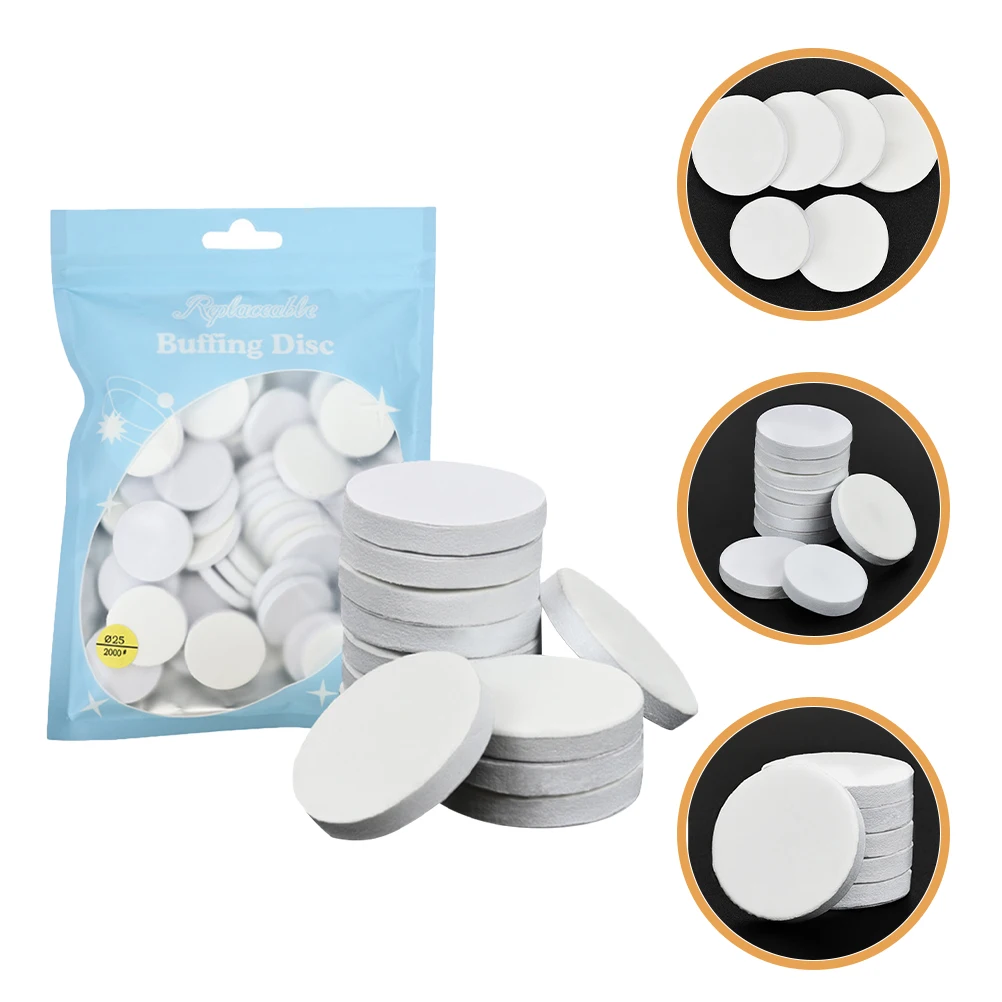 50Pcs Replacement Sanding Pads for Nail Grinder Polishing Discs Manicure Pedicure Tools Dead Skin Removing Grinding Accessories