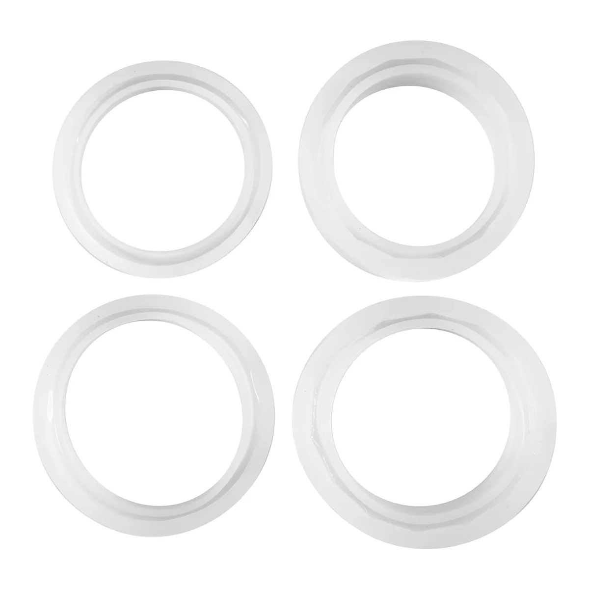 FZFZ 4 個シリコンモールドモールドラウンドカーブバングルブレスレットジュエリー作成 DIY