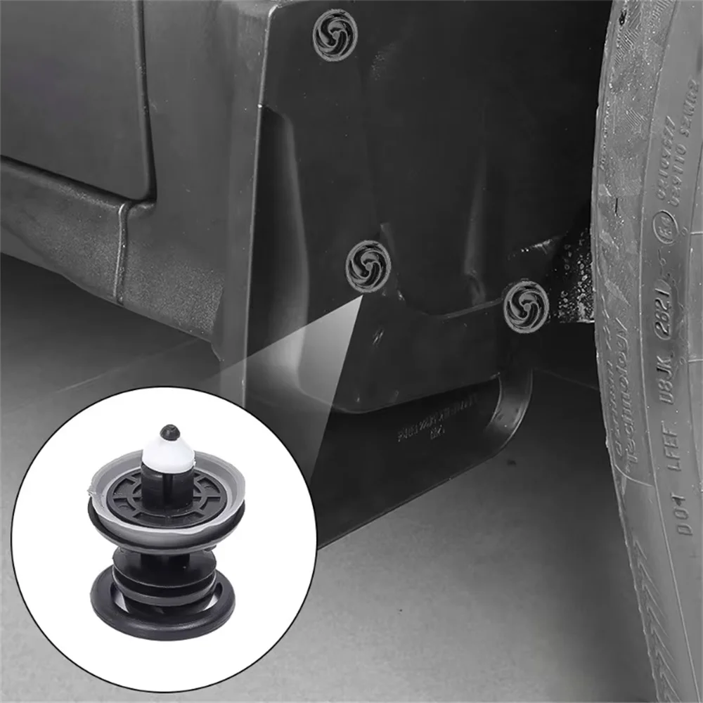 Car Interior Door Panel Push Card Clip 7L6868243 Fastener for Volkswagen Audi Touran Tiguan Golf 4 5 6 7 Passat Polo Jetta T5 image 3