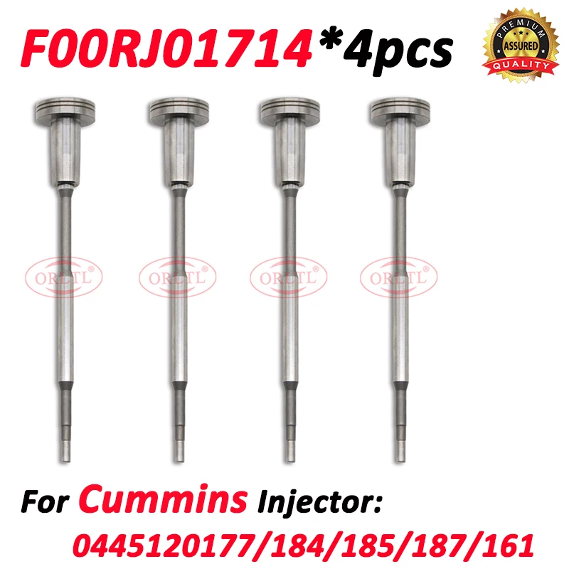 

4 шт. F00RJ01714 Регулирующий клапан форсунки в сборе F 00R J01 714 для Cummins 0445120177 0445120184 0445120185 0445120187 0445120161