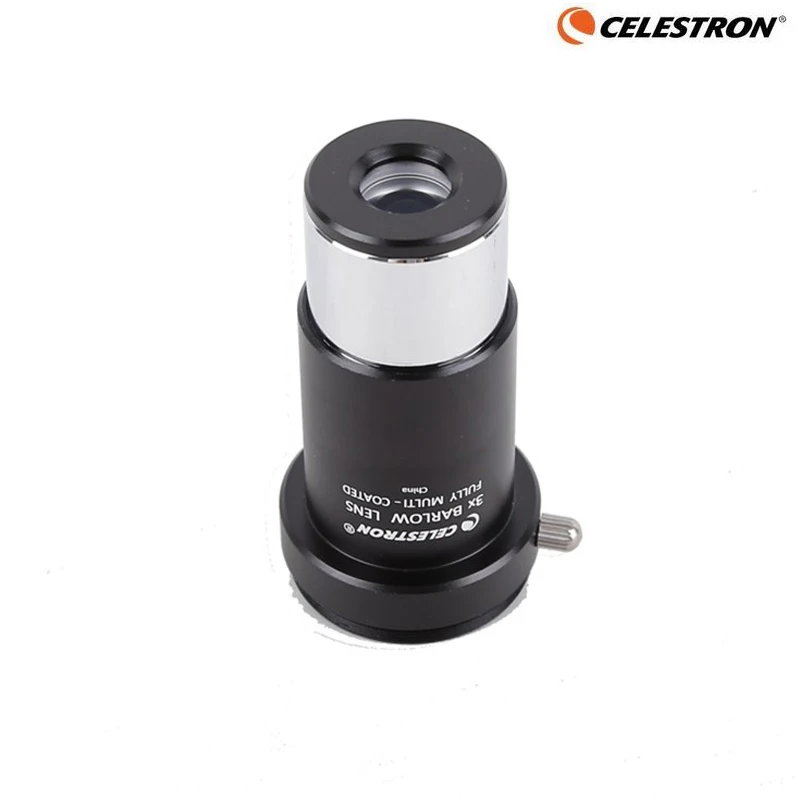 Celestron 1.25 Inch Full Multi-coated Metal Barlow Lens With M42 Wire Camera Connection Interface For Telescope Ocular