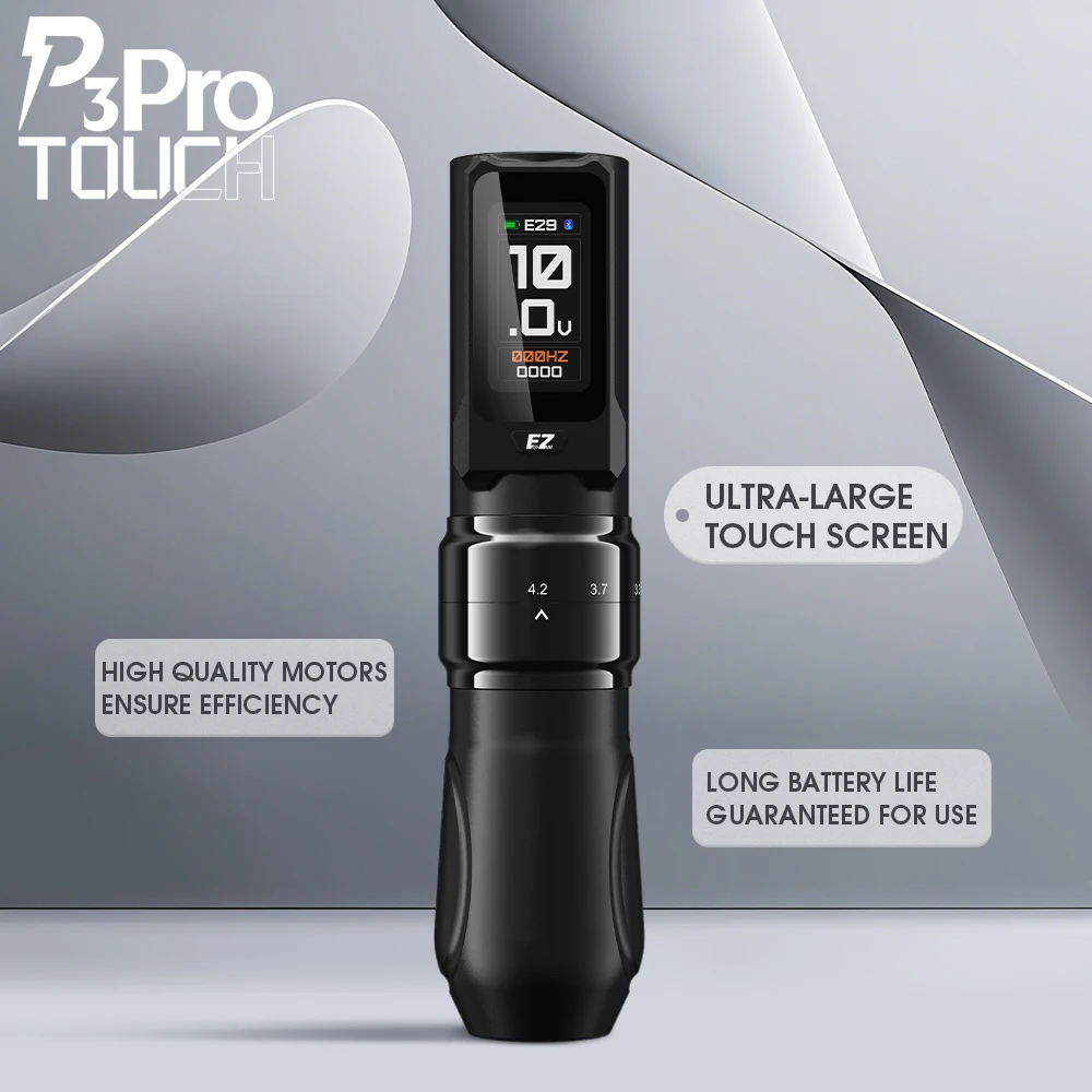 EZ P3 Pro 触控式無線タトゥーマシン 2000mAh