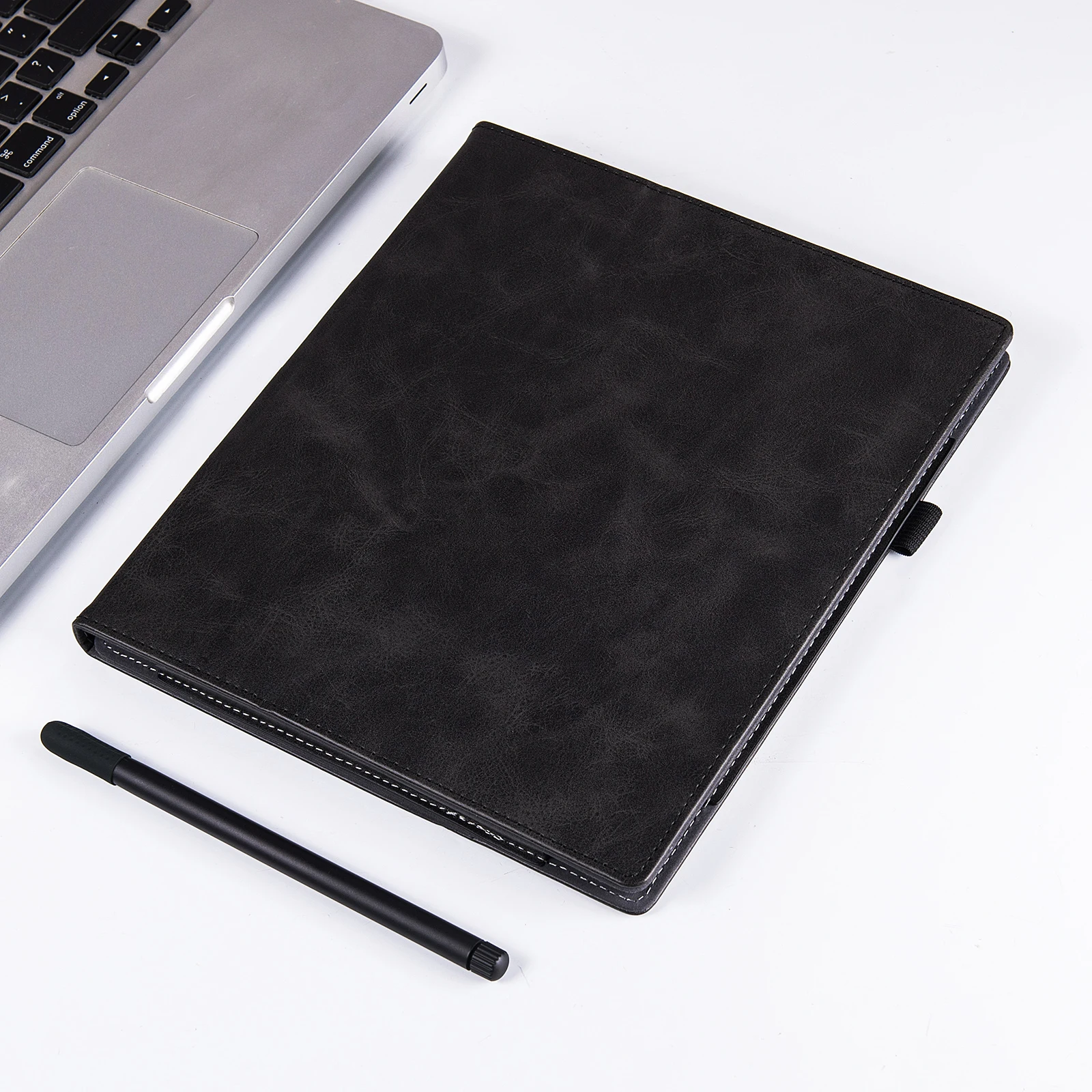 Boox Note Air 3/4/5 C Case | with Auto Sleep/Wake | Built-in Foldable Stand & Hand Strap | PU Leather Sleeve Cover