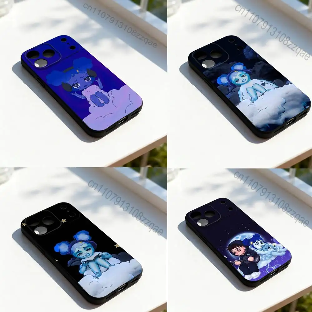 

J-Junior H Sad Girl Cool Phone Case For iPhone 17,16,15,14,13,12,11,Pro,Max,Plus,E,SE4,Air,Mini Black Soft Cover