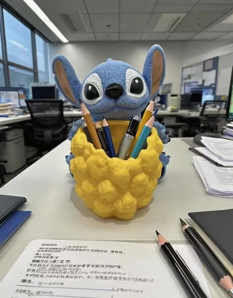 Muñeco de punto de Anime de dibujos animados, cubo de palomitas de maíz de mano, adorno, animación bonita, juguete coleccionable, regalo, modelo de figura de acción