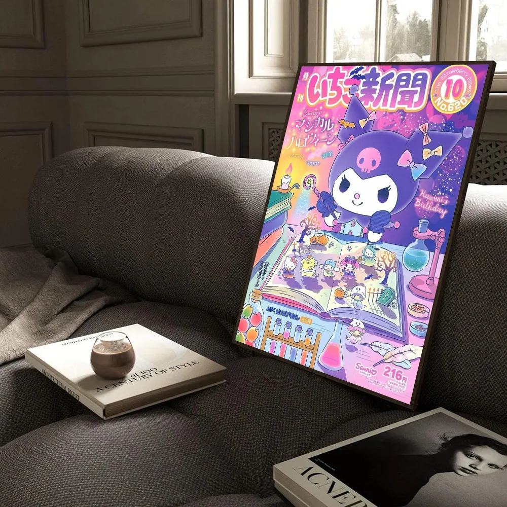 أمين H-Hello Cat ذاتية اللصق ملصق فني ريترو كرافت ورقة ملصق DIY غرفة بار مقهى ملصقات طلاء جدران